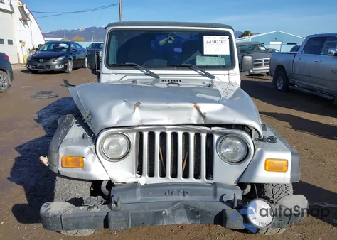 2005 Jeep Wrangler Sport из США, поврежденный, VIN 1J4FA49SX5P329445